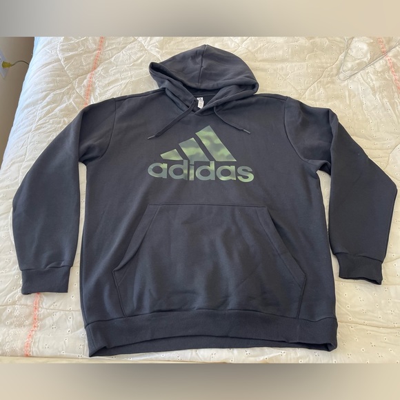 Men’s Adidas Pullover Hoodie Size Large - Picture 1 of 4